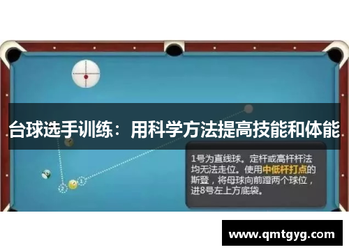 台球选手训练：用科学方法提高技能和体能